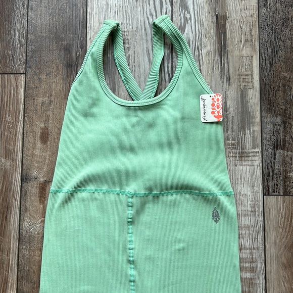 NWT Free People FP Movement Free Throw Onesie Sage Brush XL - Picture 5 of 12